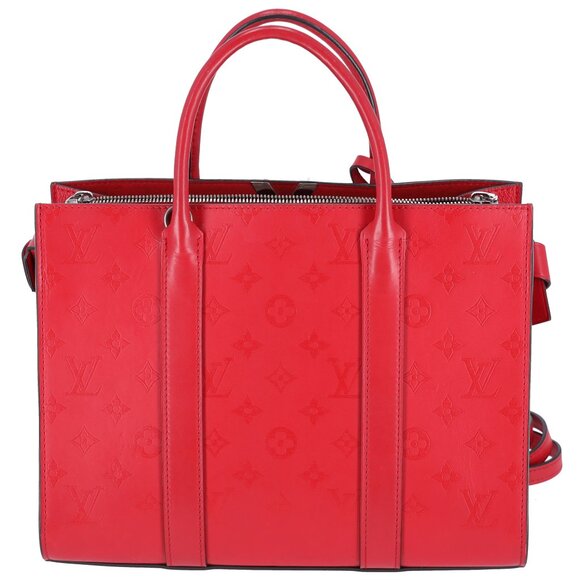 Louis Vuitton Monogram MM Very Line Tote Bag M43542 Ruby Red - Picture 8 of 17